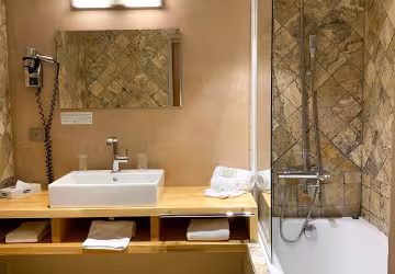 Salle de bains baignoire