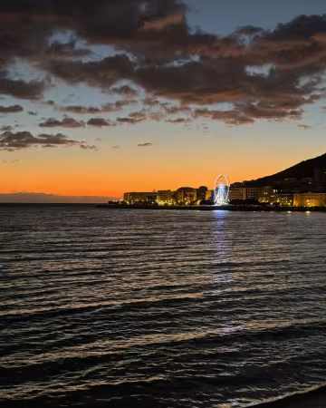 Ajaccio vue nuit