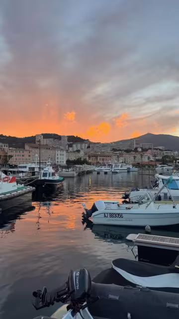 Ajaccio port